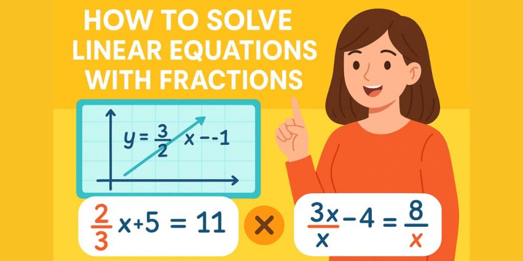 How to Solve Linear Equations with Fractions