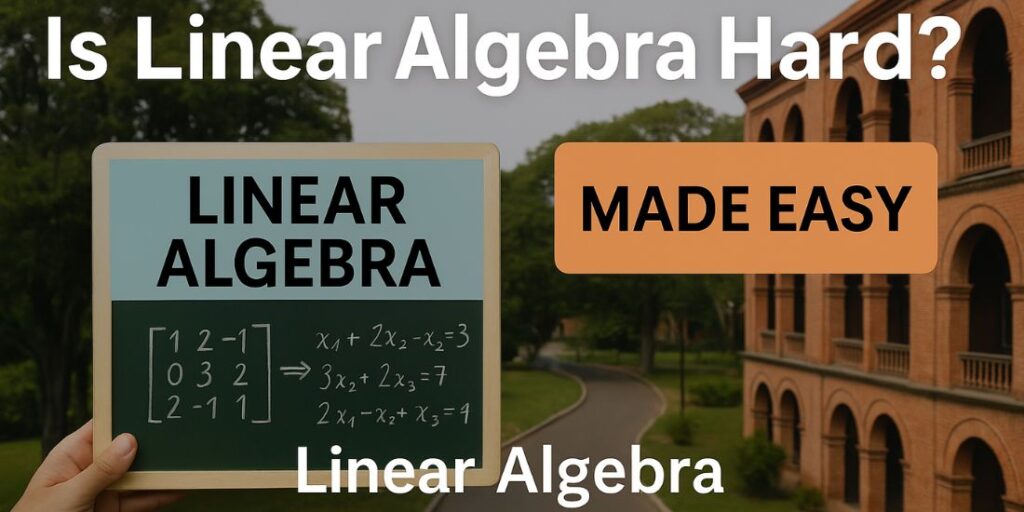 Is Linear Algebra Hard
